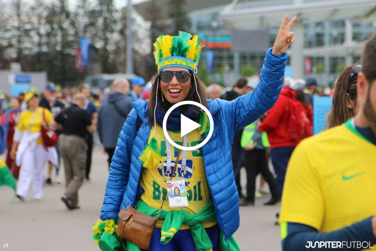 Brazilian Fans Having Good Time at World Cup