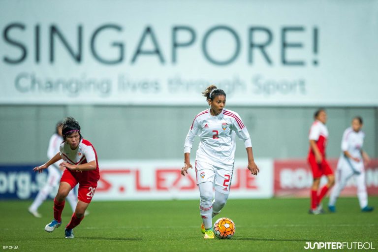 Houriya Raising UAE & Gulf Women’s Football Game
