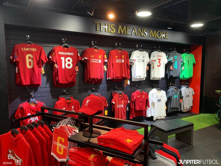 Liverpool FC unveiled its first Official Club Store in Singapore